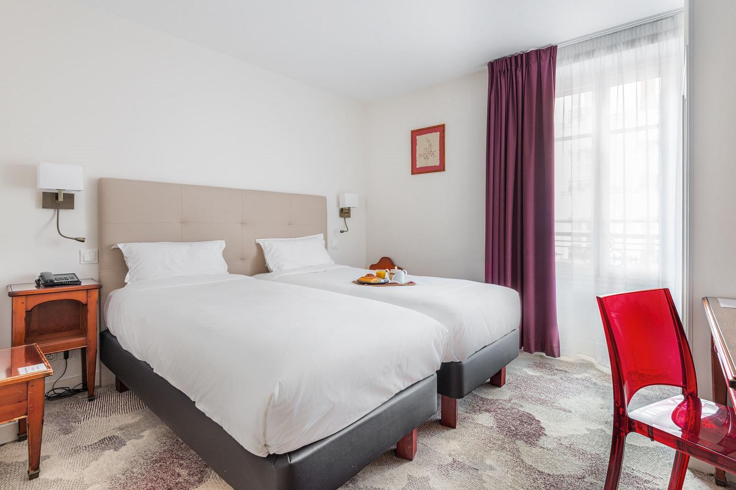 Courcelles Mederic Hotel Parijs Buitenkant foto